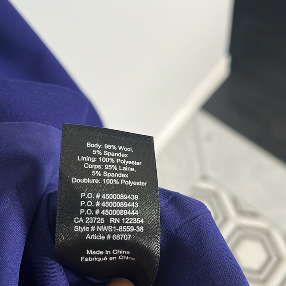 Prussian Blue Babaton Dress Size 00, excellent condition - Picture 5 of 6